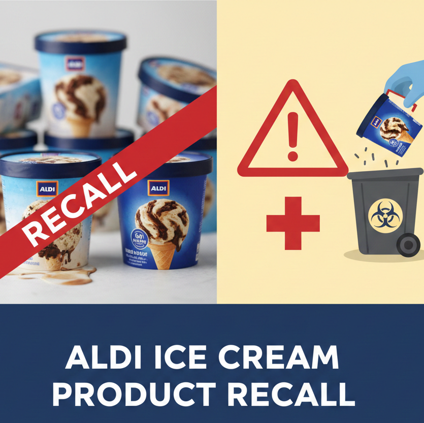 Aldi Ice Cream Product Recall: Full Details, Safety Tips & What Shoppers Should Know