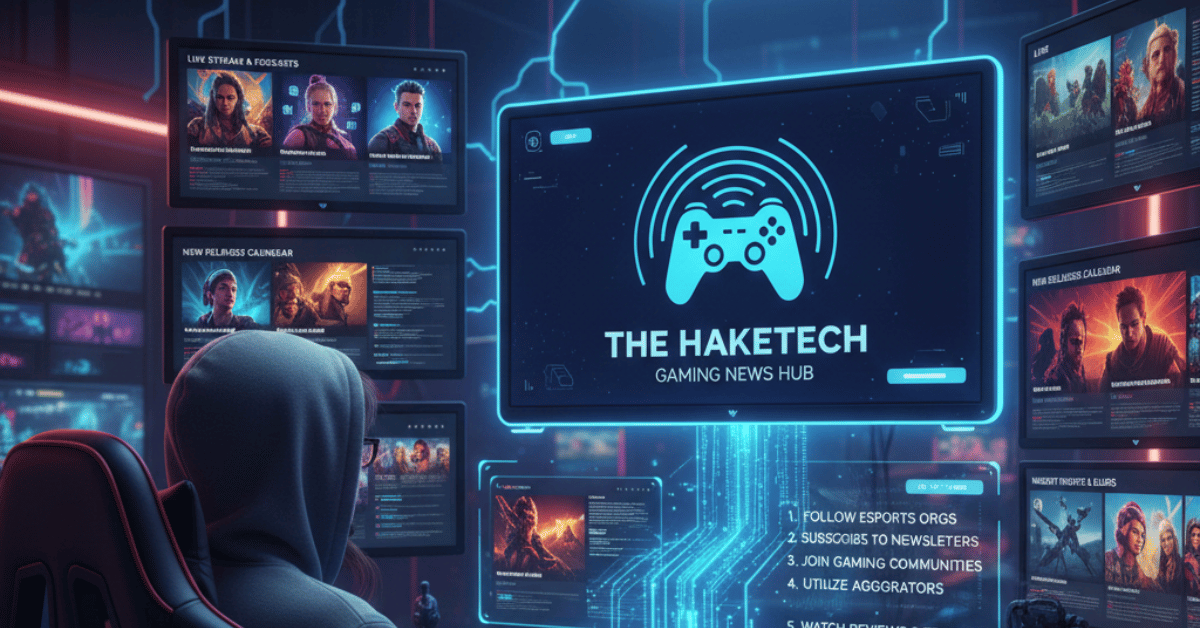 How to Keep Up With Gaming News TheHakeTech Way