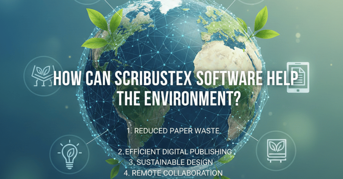How Can ShotScribus Software Help the Environment?