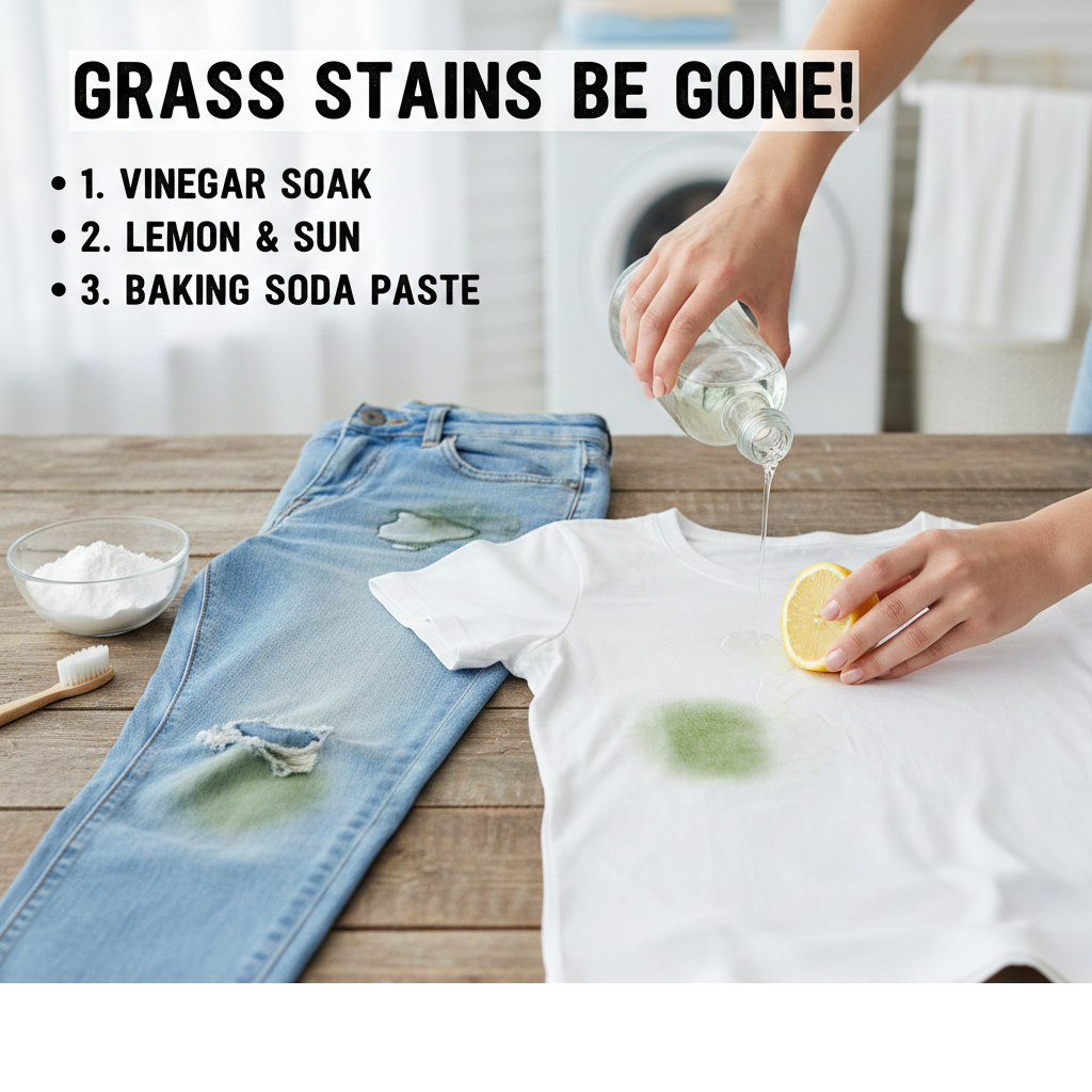 How to Get Grass Stains Out of Clothes: The Definitive Guide