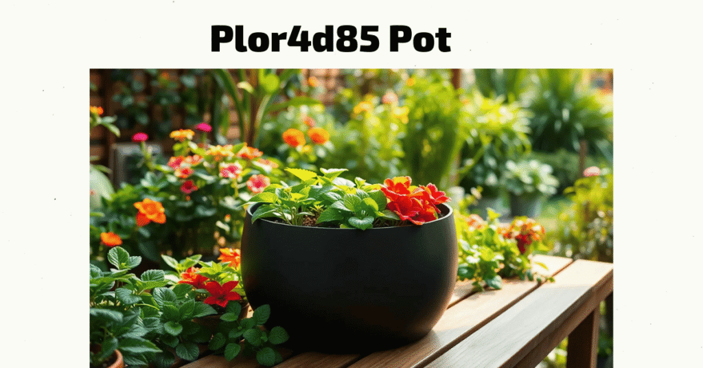 Plor4d85 Pot: What It Is, How It Works, and What to Expect