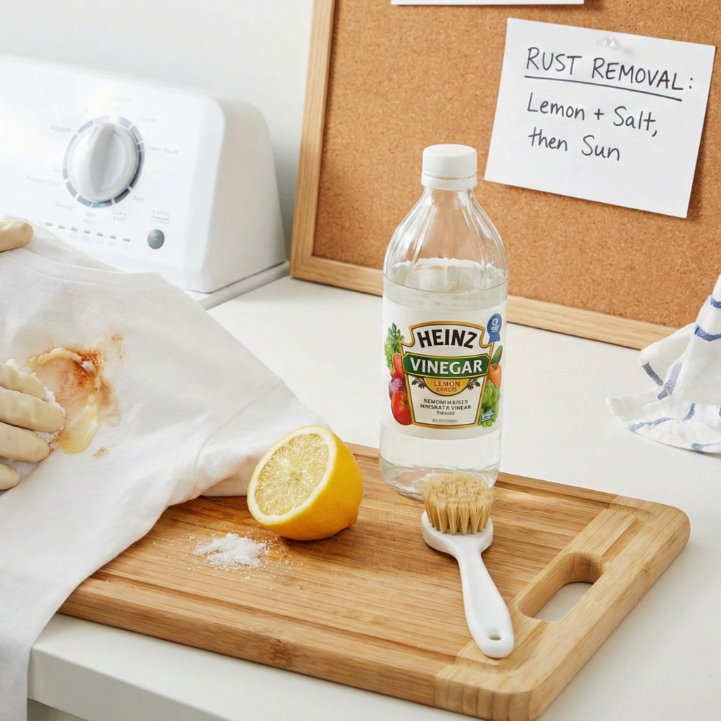 How to Get Rust Stains Out of Clothes: The Acid-Based Method That Actually Works
