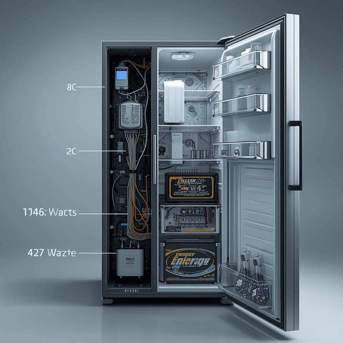 How Many Watts to Run a Refrigerator